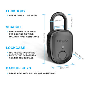 Prezlock Pebble _4 keys